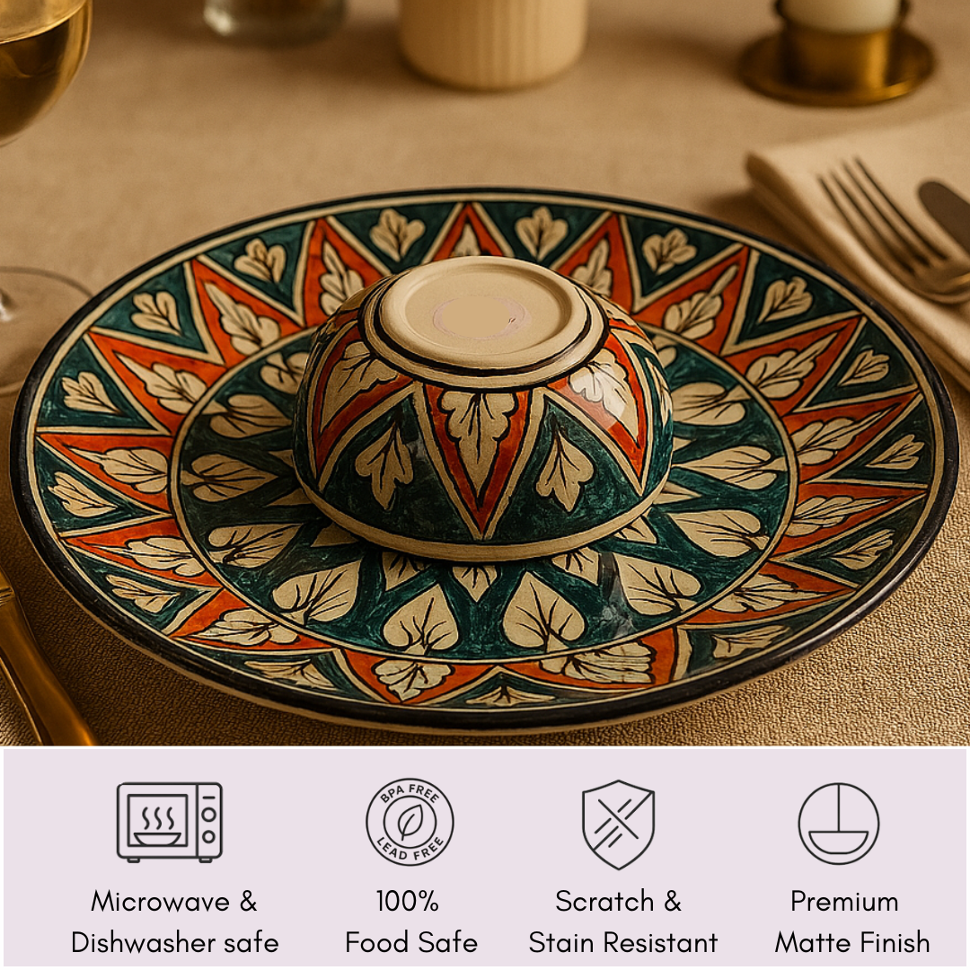 Image with icons – microwave safe, 100% food safe